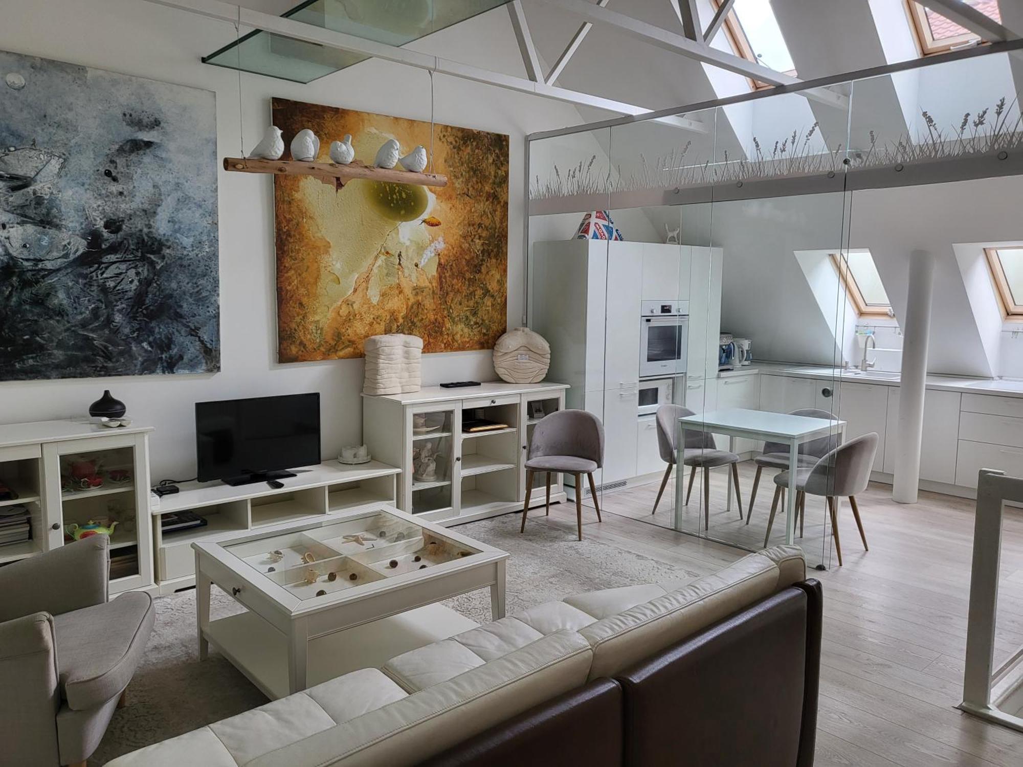 קובנה Gallery Balta Apartments מראה חיצוני תמונה